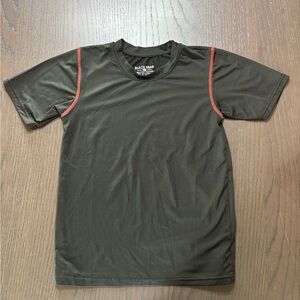 Black Bear Youth Large Black T-Shirt with Red Trim